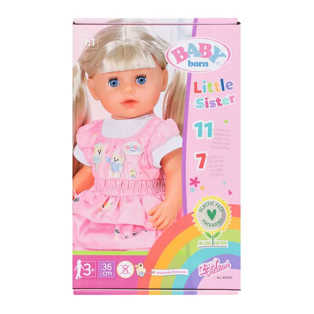 Кукла BABY Born Нежные объятия - Младшая сестричка