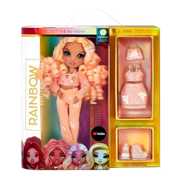 Кукла Rainbow High S3 - Персик