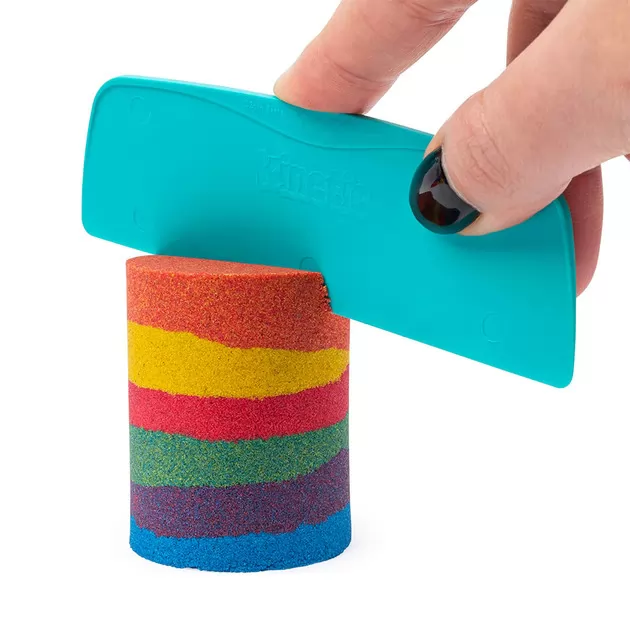 Набор песка для детского творчества - Kinetic Sand Радужный микс