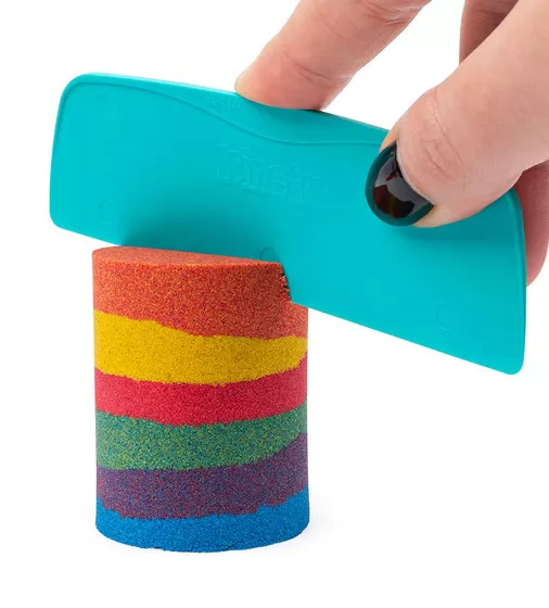 Набор песка для детского творчества - Kinetic Sand Радужный микс - 71474_6.jpg - № 6