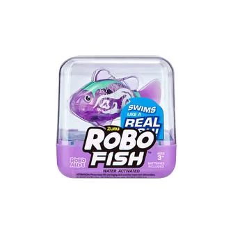 Интерактивная игрушка Robo Alive - Роборыбка (фиолетовая)