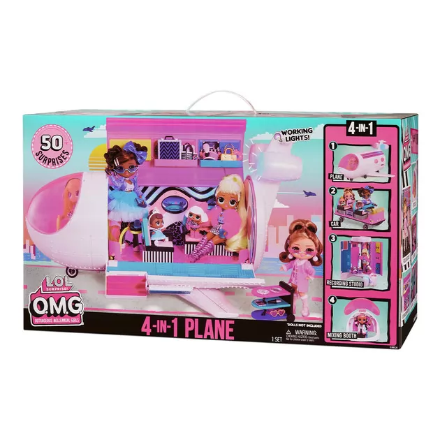 Игровой набор L.O.L. Surprise! серии O.M.G. Travel" - Самолет"