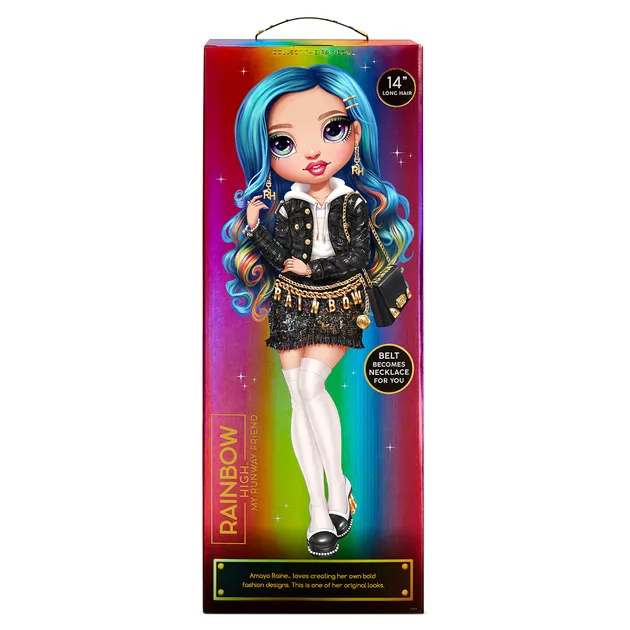 Коллекционная мегакукла Rainbow High - Амайя на подиуме