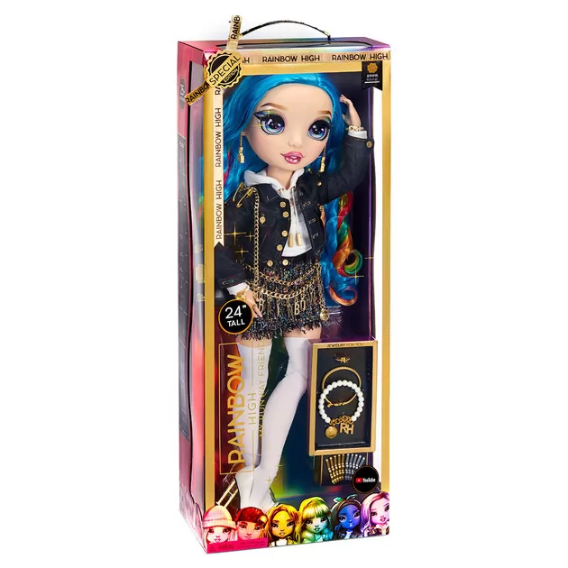 Коллекционная мегакукла Rainbow High - Амайя на подиуме