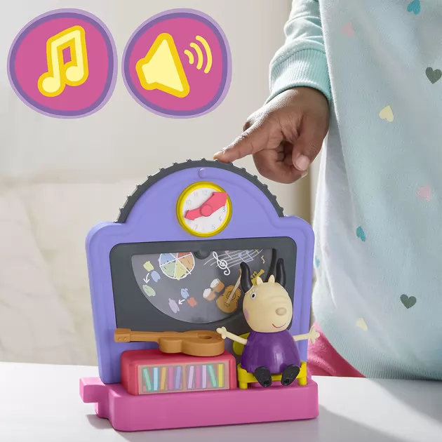 Игровой набор Peppa - Школа Пеппы (3 фигурки, звук)