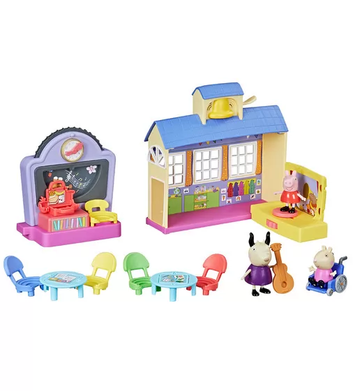 Игровой набор Peppa - Школа Пеппы (3 фигурки, звук) - F2166_1.jpg - № 1
