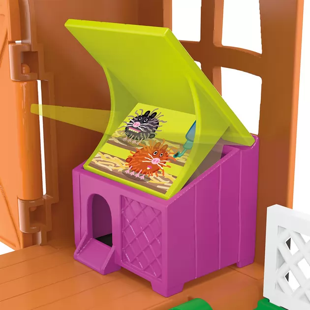 Игровой набор Peppa - Пеппа на ферме (ферма, фигурка, аксессуары)