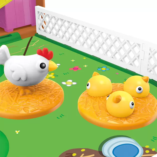 Игровой набор Peppa - Пеппа на ферме (ферма, фигурка, аксессуары)