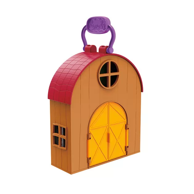 Игровой набор Peppa - Пеппа на ферме (ферма, фигурка, аксессуары)