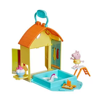 Игровой набор Peppa - Пеппа в бассейне (бассейн, фигурка, аксессуары)