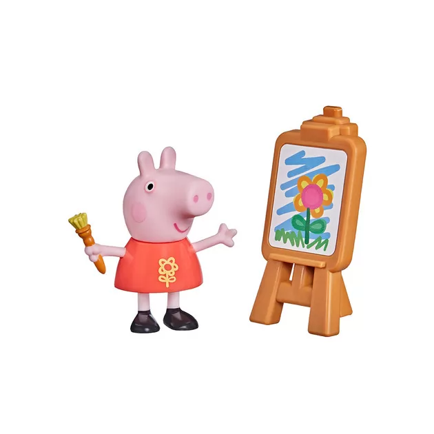 Фигурка Peppa - Пеппа с мольбертом