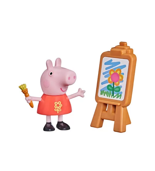 Фигурка Peppa - Пеппа с мольбертом - F2204_1.jpg - № 1