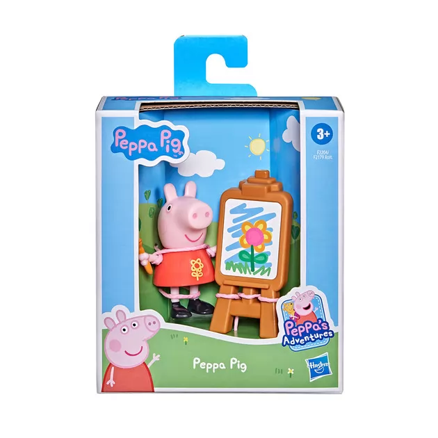 Фигурка Peppa - Пеппа с мольбертом