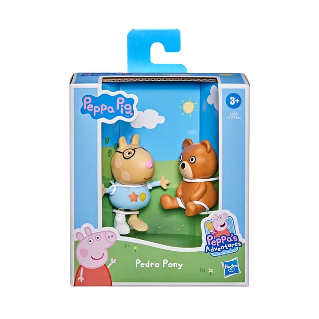 Фигурка Peppa - Педро с медвежонком
