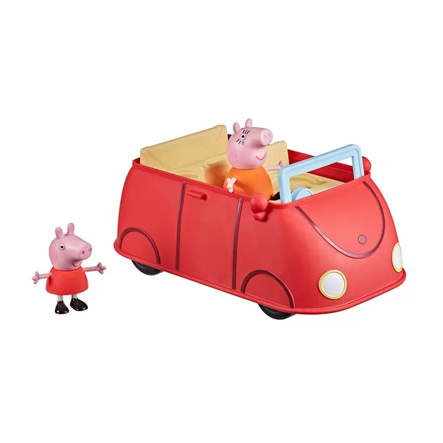 Игровой набор Peppa - Машина семьи Пеппы (2 фигурки, звук)
