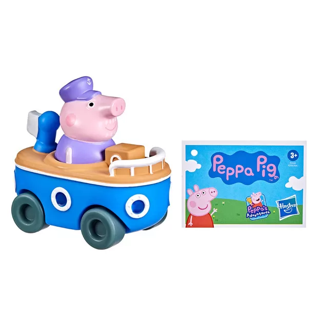 Мини-машинка Peppa - Дедушка Пеппы на кораблике