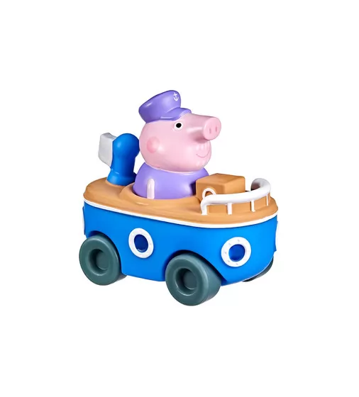 Мини-машинка Peppa - Дедушка Пеппы на кораблике - F2523_1.jpg - № 1