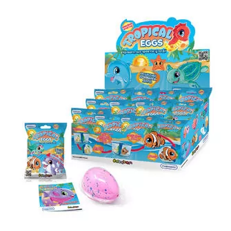 Растущая игрушка в яйце «Tropical Eggs» - Жители тропических морей (13 шт., в дисплее)