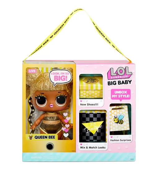 Наборсмега-куклойL.O.L. Surprise!серииBig B.B.Doll"- Королева Пчелка" - 578192_2.jpg - № 2