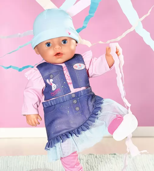 Кукла BABY Born серии Нежные объятия - Волшебная девочка в джинсовом наряде - 831533_3.jpg - № 3