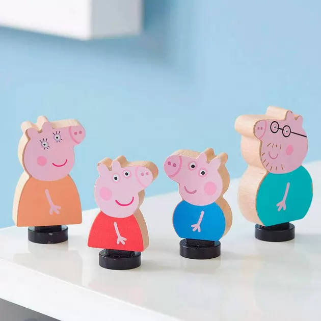 Деревянный набор фигурок Peppa - Семья Пеппы