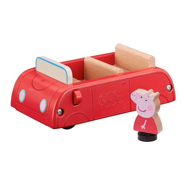 Деревянный игровой набор Peppa - Машина Пеппы
