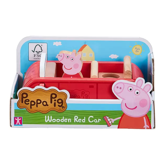Деревянный игровой набор Peppa - Машина Пеппы