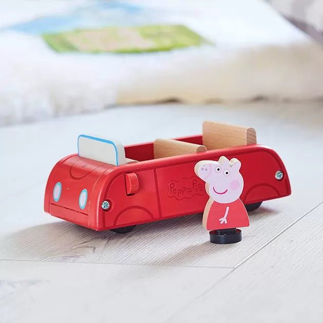Деревянный игровой набор Peppa - Машина Пеппы