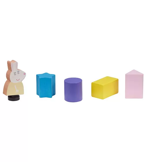 Деревянный игровой набор-сортер Peppa - Школьный автобус Пеппы - 07222_3.jpg - № 3