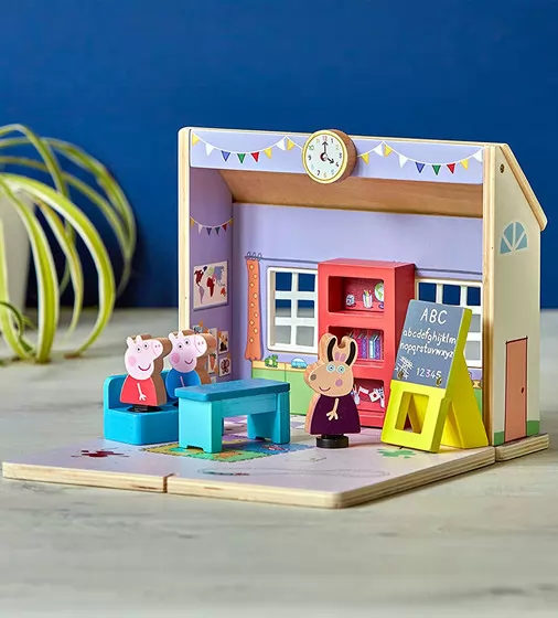 Деревянный игровой набор Peppa - Школа Пеппы - 07212_5.jpg - № 5