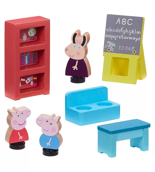 Деревянный игровой набор Peppa - Школа Пеппы - 07212_4.jpg - № 4