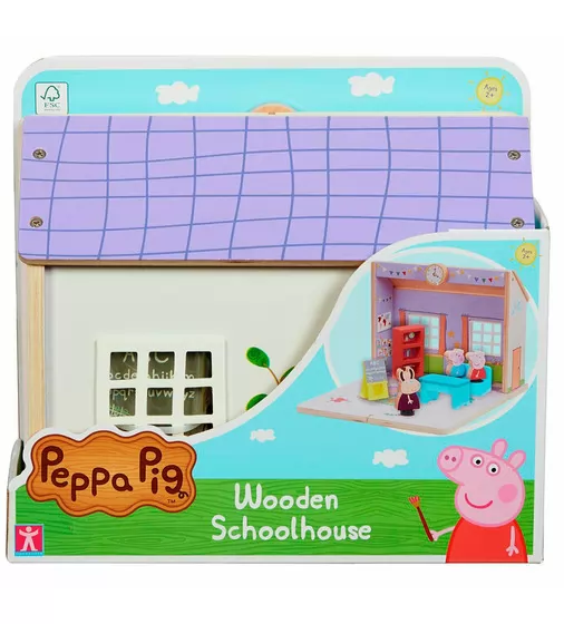 Деревянный игровой набор Peppa - Школа Пеппы - 07212_6.jpg - № 6