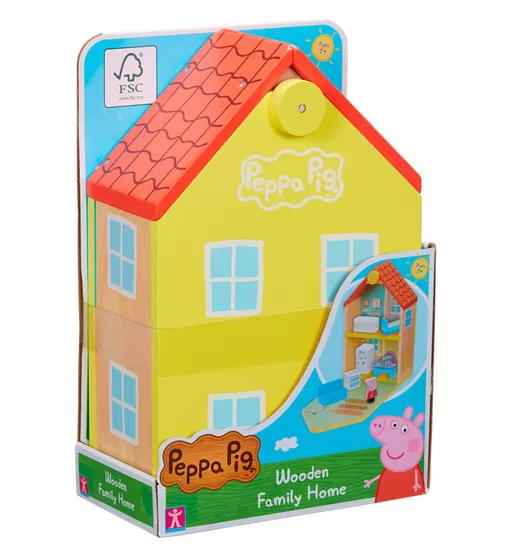 Деревянный игровой набор Peppa - Дом Пеппы - 07213_7.jpg - № 7