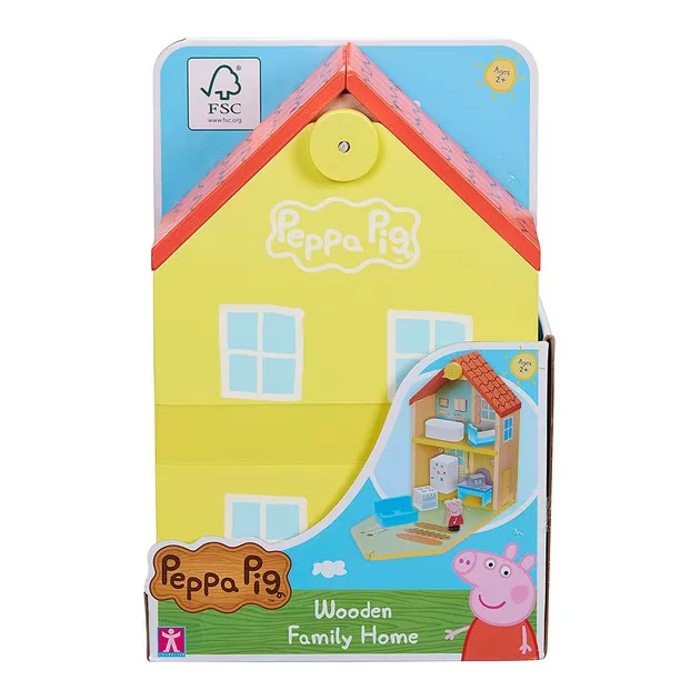 Деревянный игровой набор Peppa - Дом Пеппы