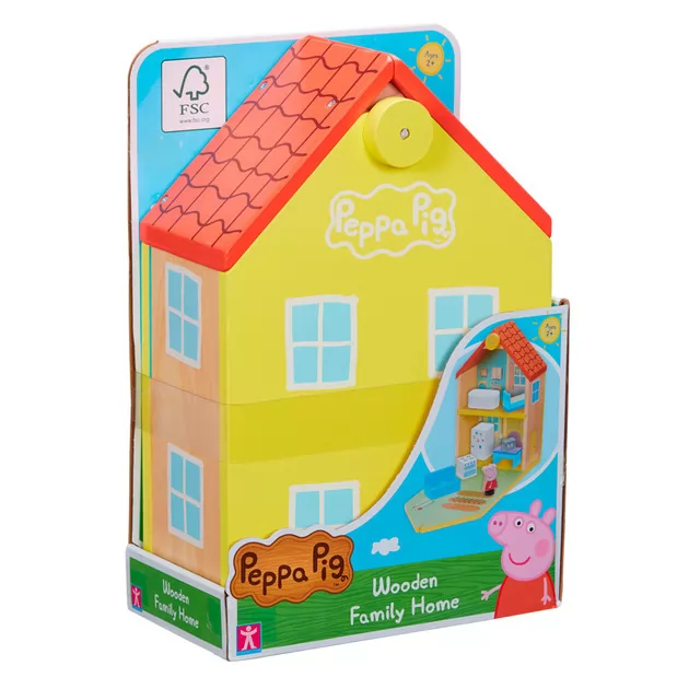 Деревянный игровой набор Peppa - Дом Пеппы