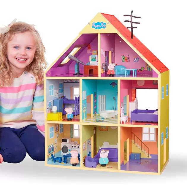 Деревянный игровой набор Peppa - Коттедж Пеппы Делюкс