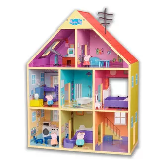 Деревянный игровой набор Peppa - Коттедж Пеппы Делюкс