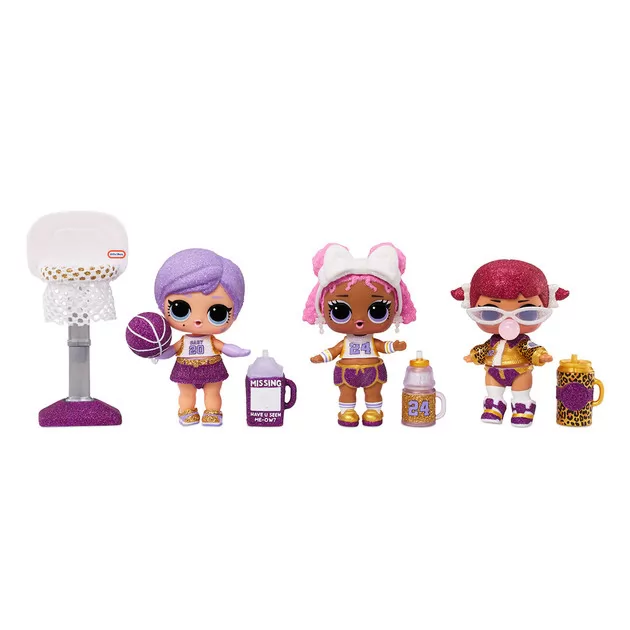 Игровой набор с куклой L.O.L. Surprise! серии All Star Sports" – Баскетболистки"