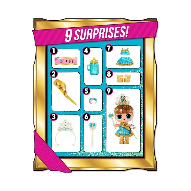 Игровой набор с куклой L.O.L. Surprise! серии Queens" – Королевы"