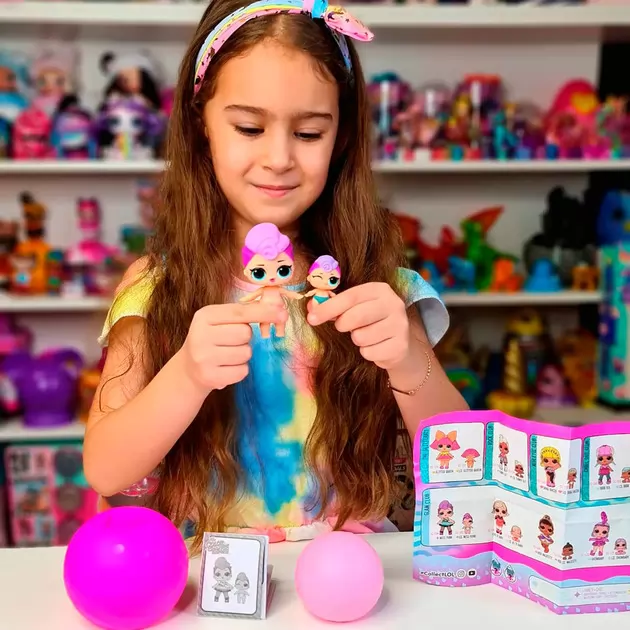 Игровой набор с куклами L.O.L. Surprise! серии Color change Me&My" 2в1 –  Крошка и сестричка"