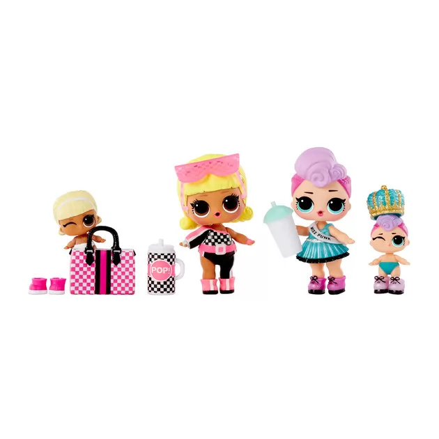Игровой набор с куклами L.O.L. Surprise! серии Color change Me&My" 2в1 –  Крошка и сестричка"