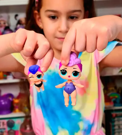 Игровой набор с куклами L.O.L. Surprise! серии Color change Me&My" 2в1 –  Крошка и сестричка" - 580614_11.jpg - № 11