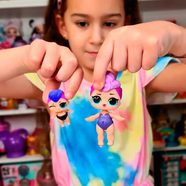 Игровой набор с куклами L.O.L. Surprise! серии Color change Me&My" 2в1 –  Крошка и сестричка"