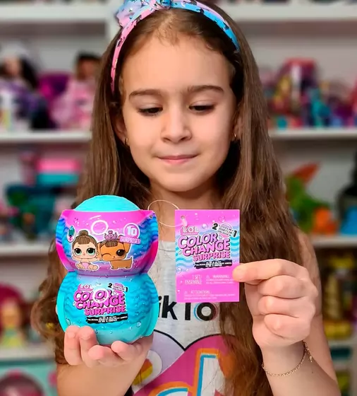 Игровой набор с куклой L.O.L. Surprise! серии Color change Me & My" 2в1 – Сестричка и питомец" - 580768_8.jpg - № 8
