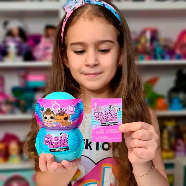 Игровой набор с куклой L.O.L. Surprise! серии Color change Me & My" 2в1 – Сестричка и питомец"