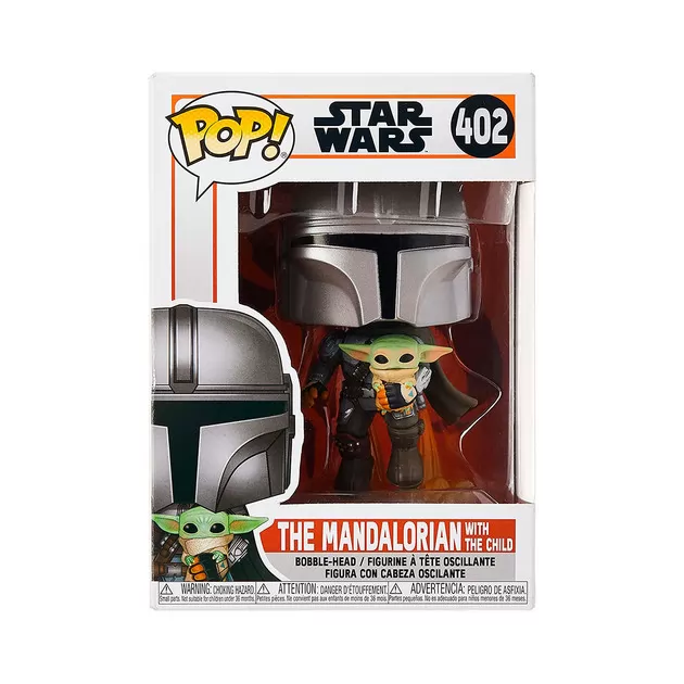 Игровая фигурка Funko Pop! ­ Мандалорец, летящий с малышом
