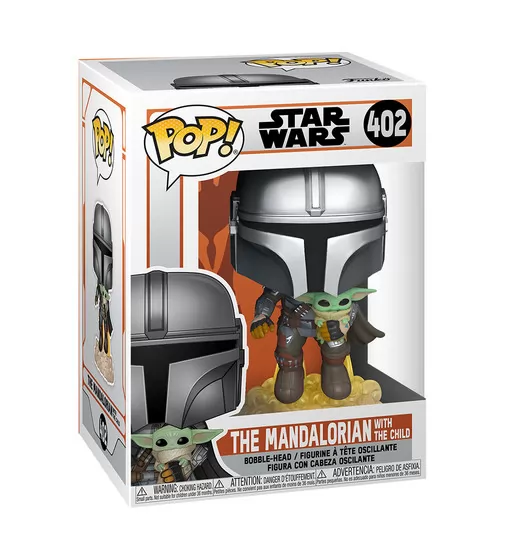 Игровая фигурка Funko Pop! ­ Мандалорец, летящий с малышом - 50959_1.jpg - № 1