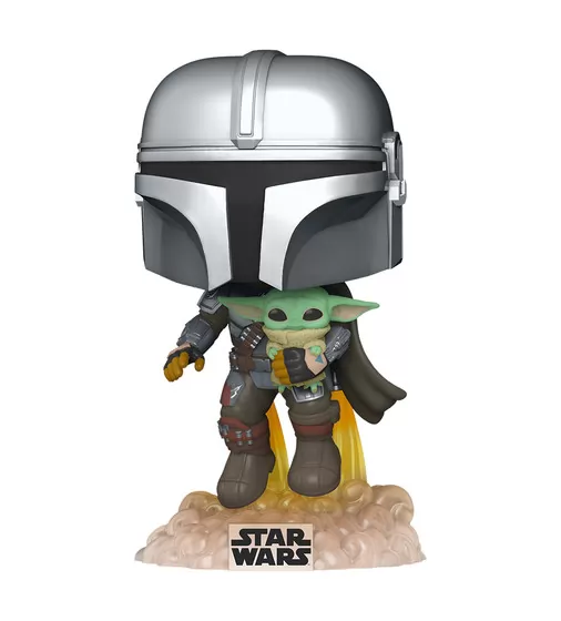 Игровая фигурка Funko Pop! ­ Мандалорец, летящий с малышом - 50959_2.jpg - № 2