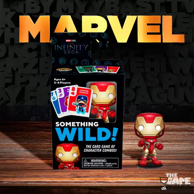 Настольная игра с карточками Funko Something Wild - Железный человек