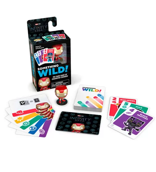 Настольная игра с карточками Funko Something Wild - Железный человек - 60495_2.jpg - № 2